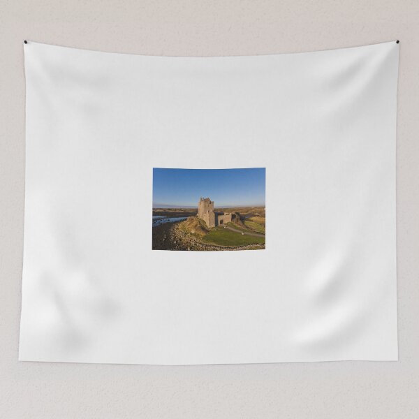Item preview, Irish Castle Aerial Sunset Landscape designed and sold by Nollaig Ó Mórdha  Up The Banner Photography.