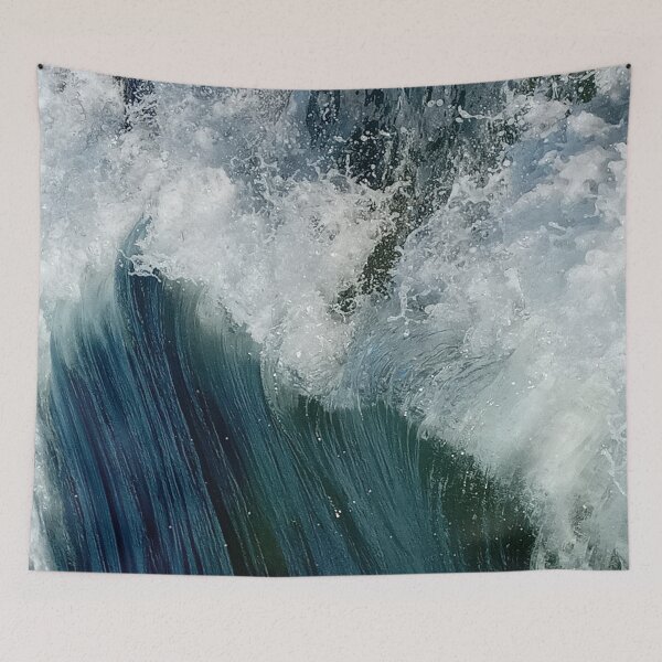 Item preview, Huge Ocean Waves  designed and sold by The Happiness Market .