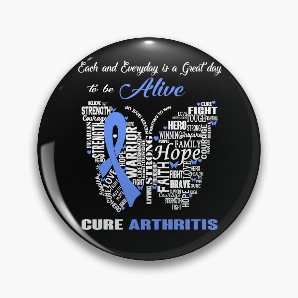 Item preview, Butterfly Ribbon Cure Arthritis Awareness designed and sold by Tadmab.
