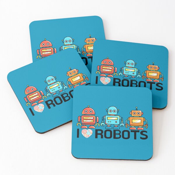 Item preview, I Love Robots designed and sold by ChelleCreate.