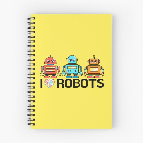 Item preview, I Love Robots designed and sold by ChelleCreate.
