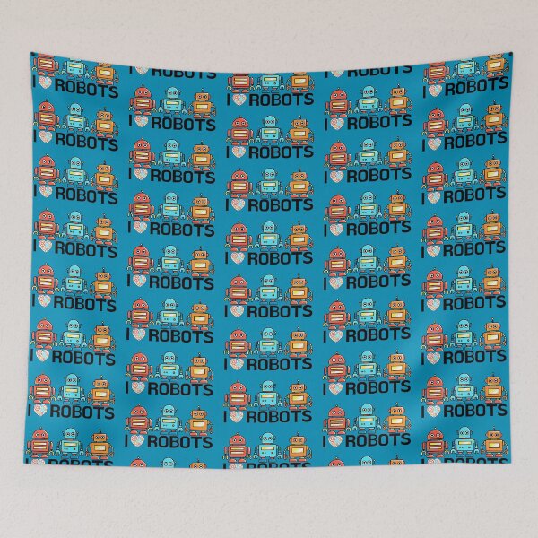 Item preview, I Love Robots designed and sold by ChelleCreate.
