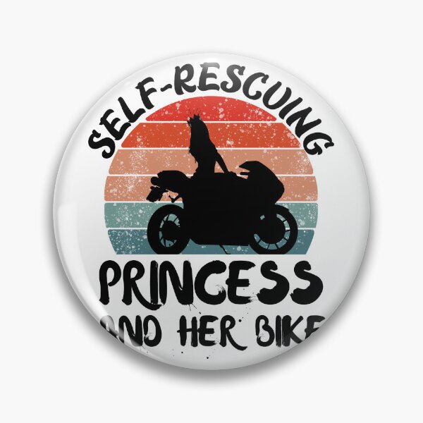 Item preview, Self rescuing princess and her bike sunset designed and sold by Chaos-Touch.