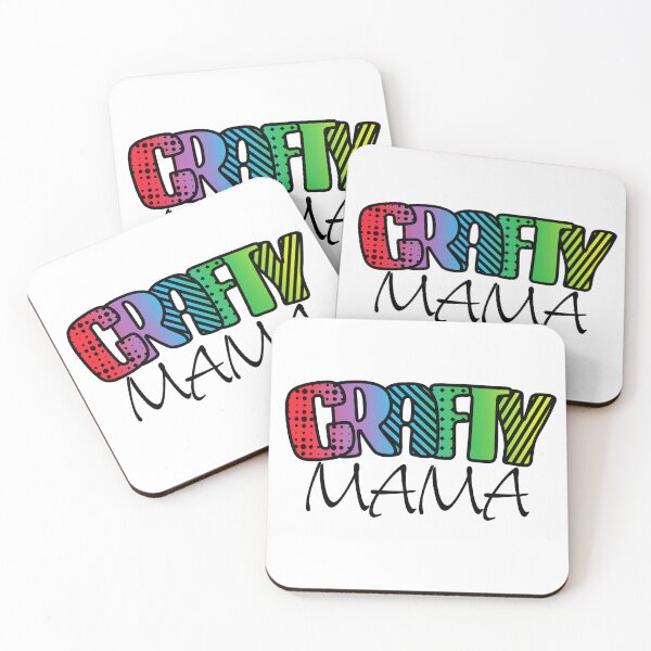 Item preview, Crafty Mama with Rainbow Graffiti Style Letters designed and sold by AloraDawnEve.