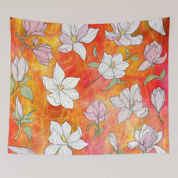 Item preview,  Sweet Magnolias / Floral Pattern designed and sold by alayal57.