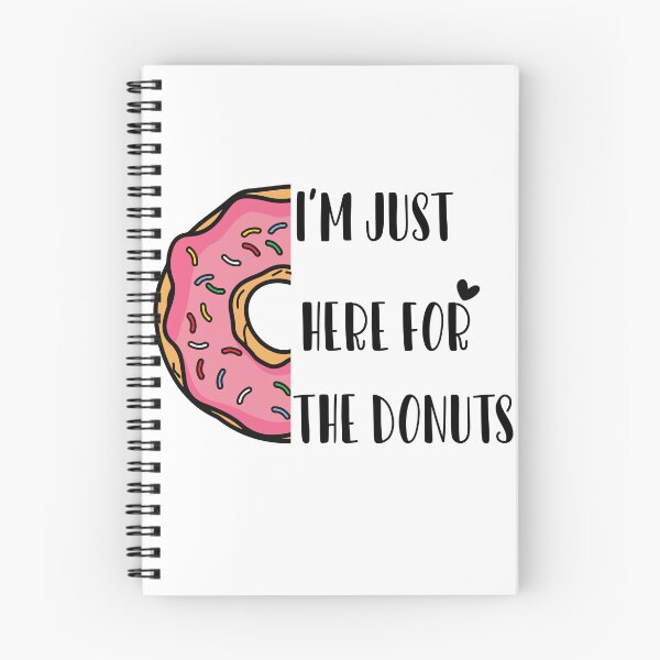 Item preview, Funny Donut , I'm just here for the donuts , Funny Womens , Valentines Gifts for Her, Funny Graphic  for Women, Food designed and sold by ourpretty.