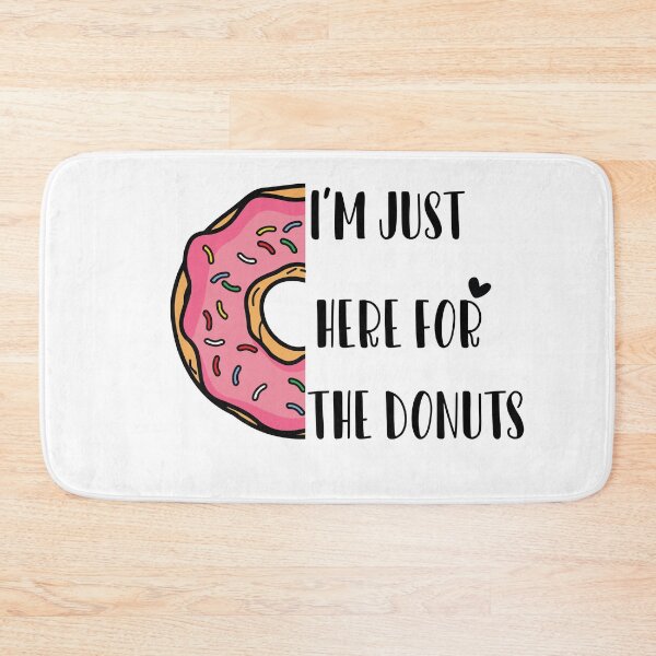 Item preview, Funny Donut , I'm just here for the donuts , Funny Womens , Valentines Gifts for Her, Funny Graphic  for Women, Food designed and sold by ourpretty.