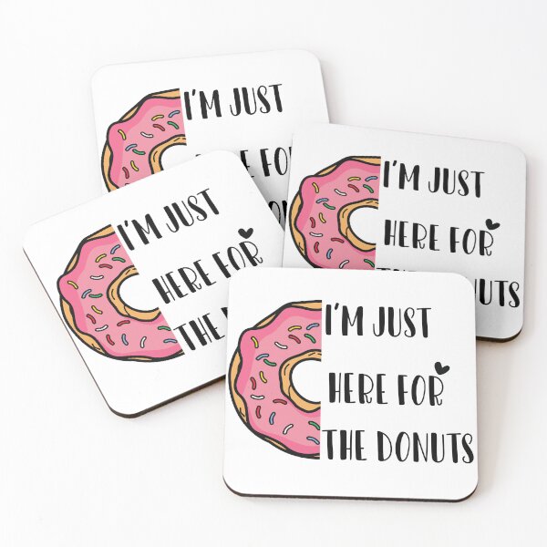 Item preview, Funny Donut , I'm just here for the donuts , Funny Womens , Valentines Gifts for Her, Funny Graphic  for Women, Food designed and sold by ourpretty.