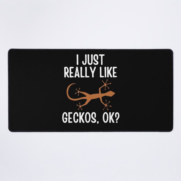 Item preview, I Just Really Like Geckos Ok Funny Crested Gecko Lover designed and sold by cimibaka25.