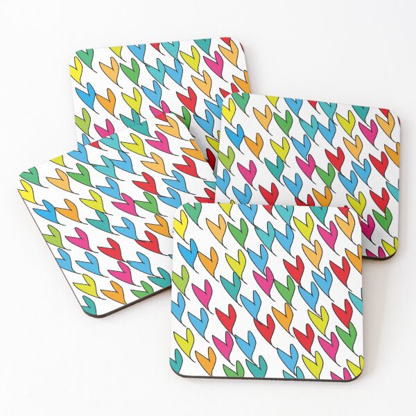 Item preview, Colorful hearts designed and sold by Freygeistdesign.