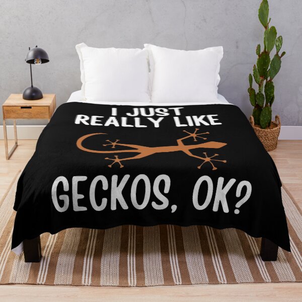 Item preview, I Just Really Like Geckos Ok Funny Crested Gecko Lover designed and sold by cimibaka25.
