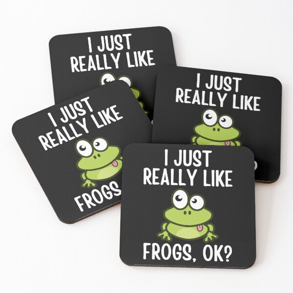 Item preview, I Just Really Like Frogs Ok designed and sold by cimibaka25.