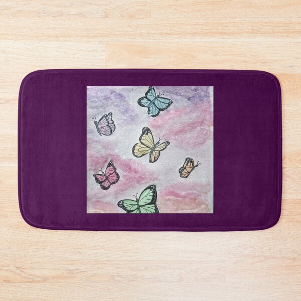 Item preview, Monarch Butterflies in Rainbow Colors in Watercolor designed and sold by SanMould.