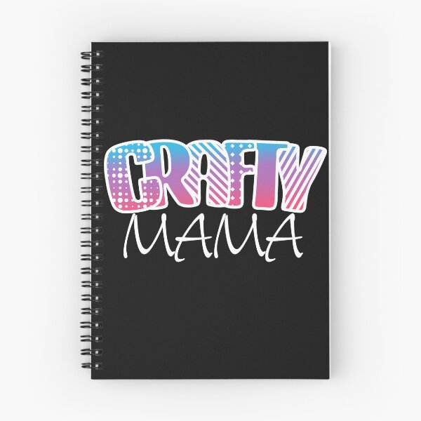 Item preview, Crafty Mama with Graffiti Style Text designed and sold by AloraDawnEve.