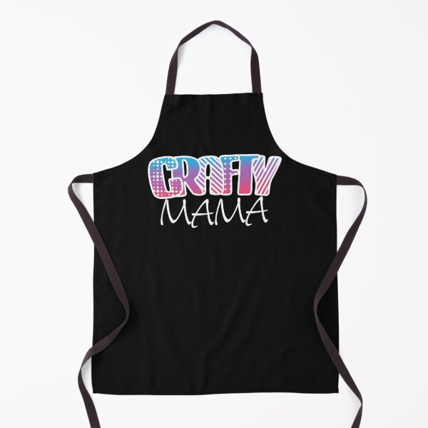 Item preview, Crafty Mama with Graffiti Style Text designed and sold by AloraDawnEve.