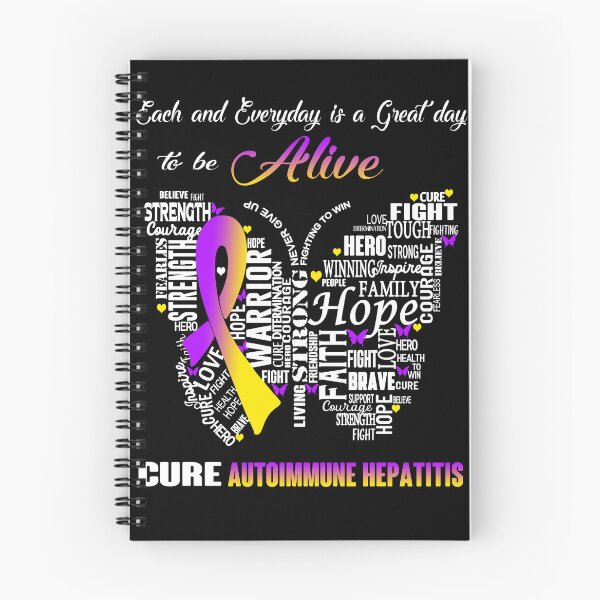 Item preview, Butterfly Ribbon Cure Autoimmune Hepatitis Awareness designed and sold by Tadmab.