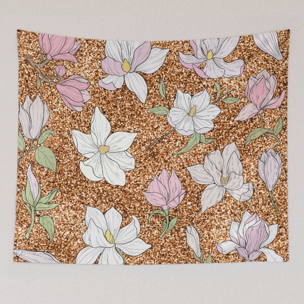 Item preview, Sweet Magnolias / Floral Pattern designed and sold by alayal57.