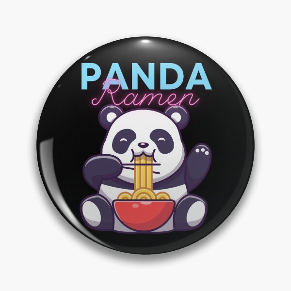 Item preview, Panda Eating Ramen Cute Noodles Kawaii Panda Japanese Panda Eating Ramen designed and sold by EyanShop.