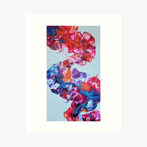 Carnival Smoke Art Print