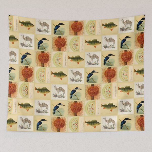 Item preview, Victorian Animals Geometric Pattern designed and sold by Ferocious-Pear.