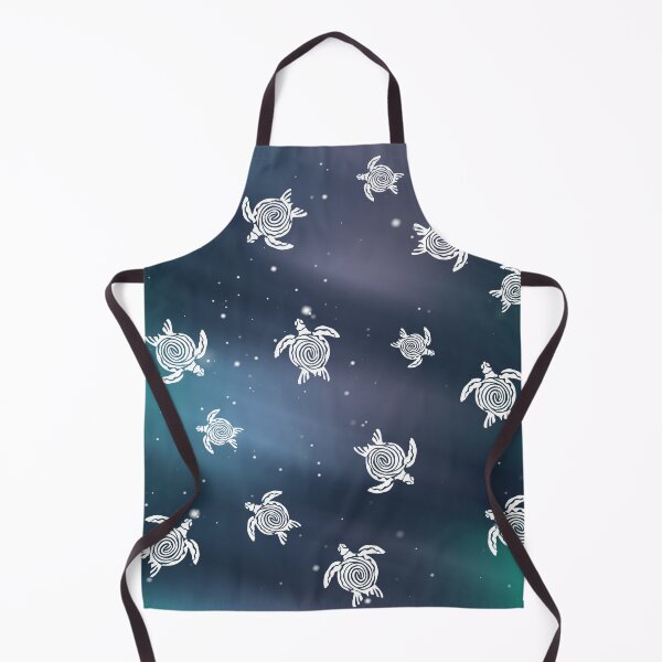 Item preview, Silhouette Turtles swimming, Sky Galaxy Sea Turtles designed and sold by zaysa.
