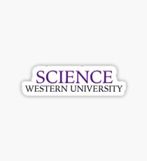 Science Western University Sticker