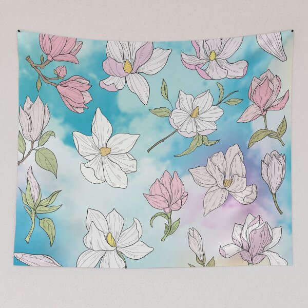 Item preview, Sweet Magnolias / Floral Pattern designed and sold by alayal57.