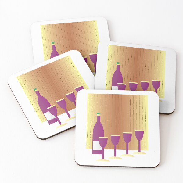 Item preview, Pesah (Passover) 4 Kosot (Cups of Wine) designed and sold by compugraphd.