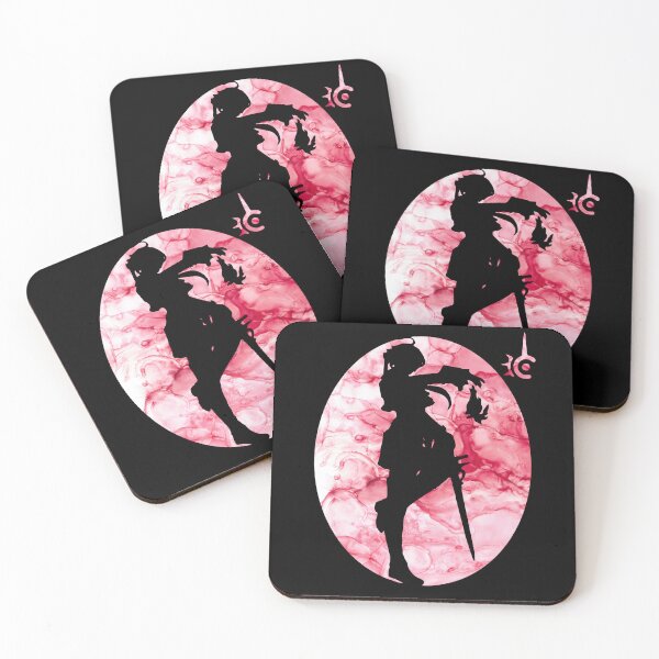 Aperçu de l'œuvre FFXIV Alisae Mage Rouge Shadowbringers Silhouette créée et vendue par GingerCatGifts.