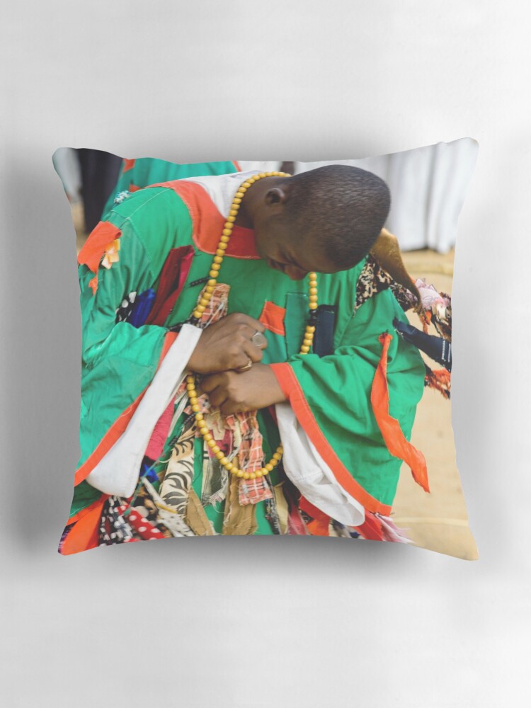 Thumbnail 3 of 4, Pillow, Whirling Dervishes designed and sold by blackmamba5.