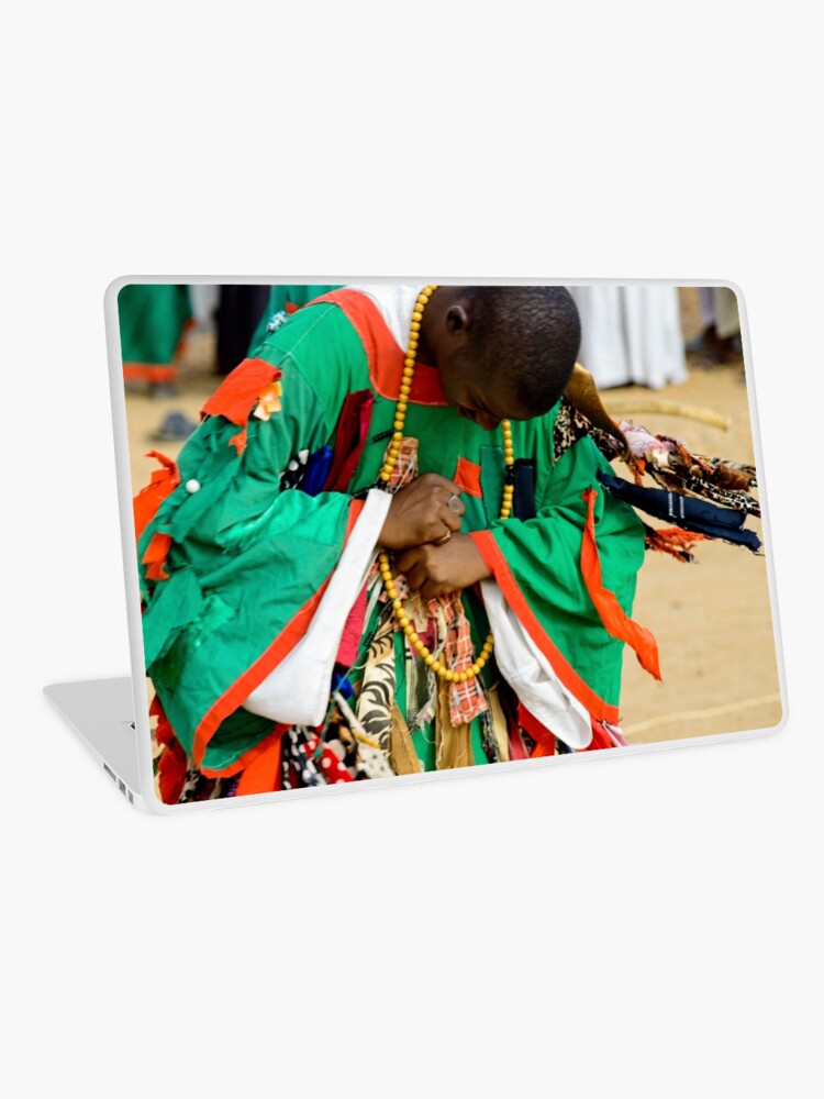 Thumbnail 1 of 2, Laptop Skin, Whirling Dervishes designed and sold by blackmamba5.