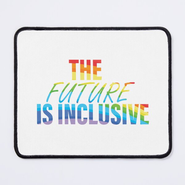 Item preview, The Future Is Inclusive Pride Rainbow Pink . designed and sold by Every Pet Shirts.