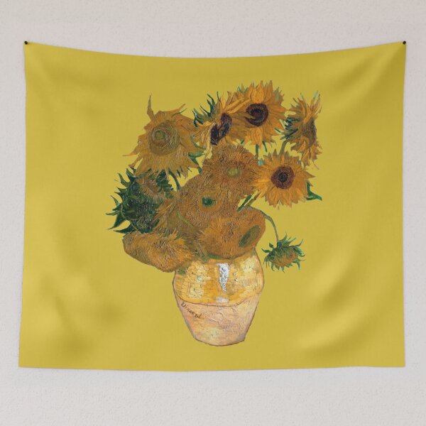 Item preview, Sunflowers | Vincent Van Gogh Twee Aesthetic | Arthoe accessories and home decor | heckinfarout  designed and sold by Two Otters Co.
