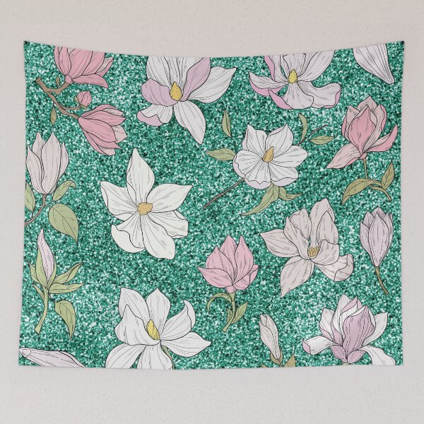Item preview,  Sweet Magnolias / Floral Pattern designed and sold by alayal57.