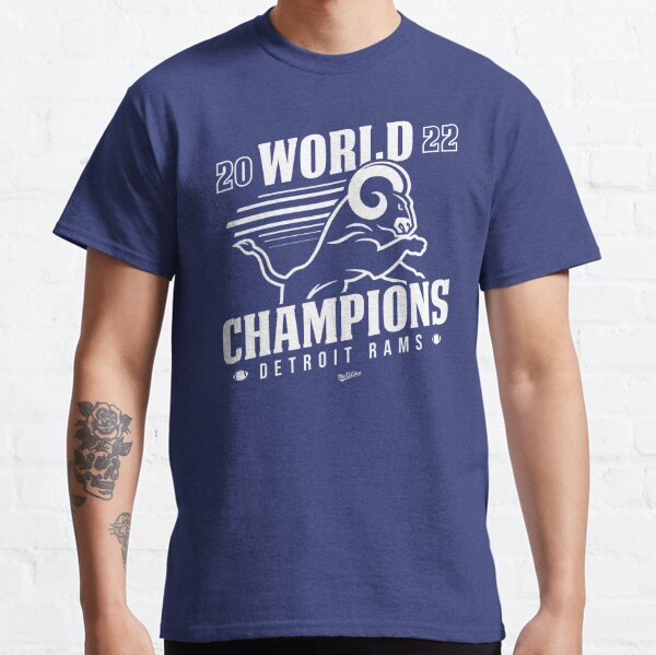 Detroit Rams Classic T-Shirt for Sale by thedline