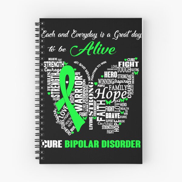 Item preview, Butterfly Ribbon Cure Bipolar Disorder Awareness designed and sold by Tadmab.