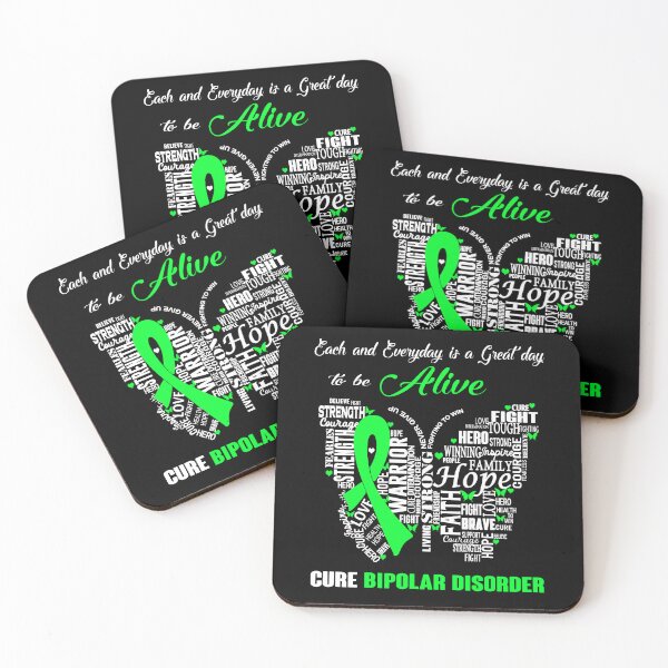 Item preview, Butterfly Ribbon Cure Bipolar Disorder Awareness designed and sold by Tadmab.
