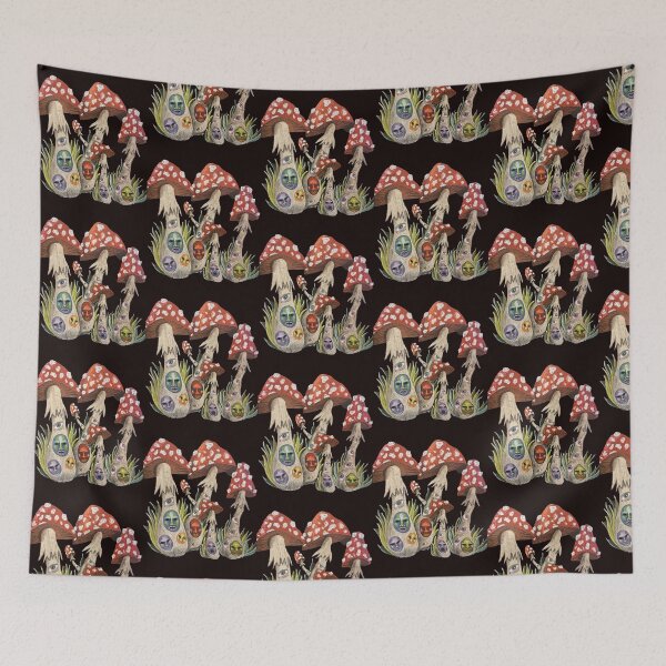 Item preview, Faces in Fungi designed and sold by ElsieVirgo91.