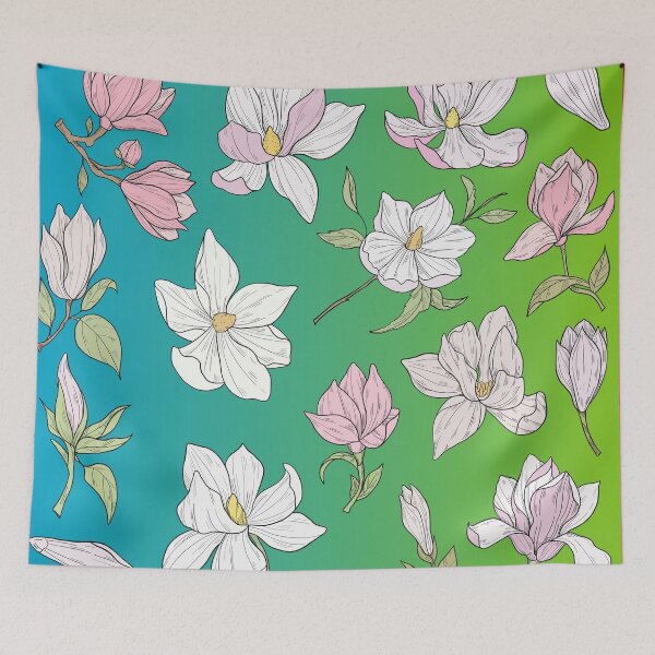 Item preview,   Sweet Magnolias / Floral Pattern designed and sold by alayal57.