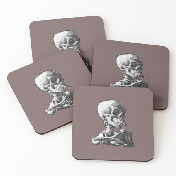 Item preview, Skeleton | Vincent Van Gogh Twee Aesthetic | Arthoe accessories and home decor | heckinfarout  designed and sold by Two Otters Co.