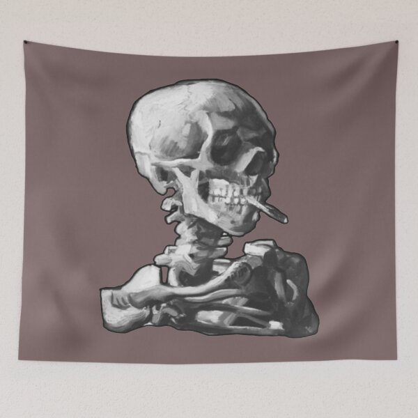 Item preview, Skeleton | Vincent Van Gogh Twee Aesthetic | Arthoe accessories and home decor | heckinfarout  designed and sold by Two Otters Co.