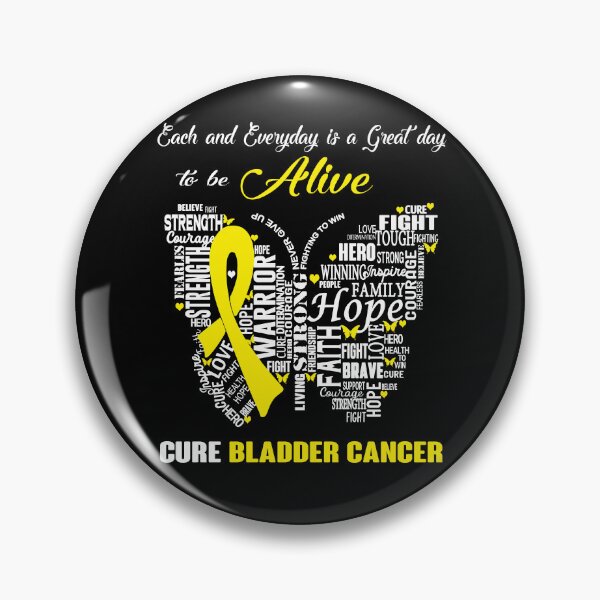 Item preview, Butterfly Ribbon Cure Bladder Cancer Awareness designed and sold by Tadmab.