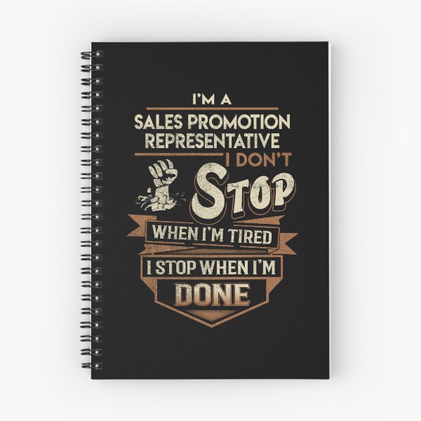 Item preview, Sales Promotion Representative T Shirt - I Stop When Done Job Gift Item Tee designed and sold by natalinedk.