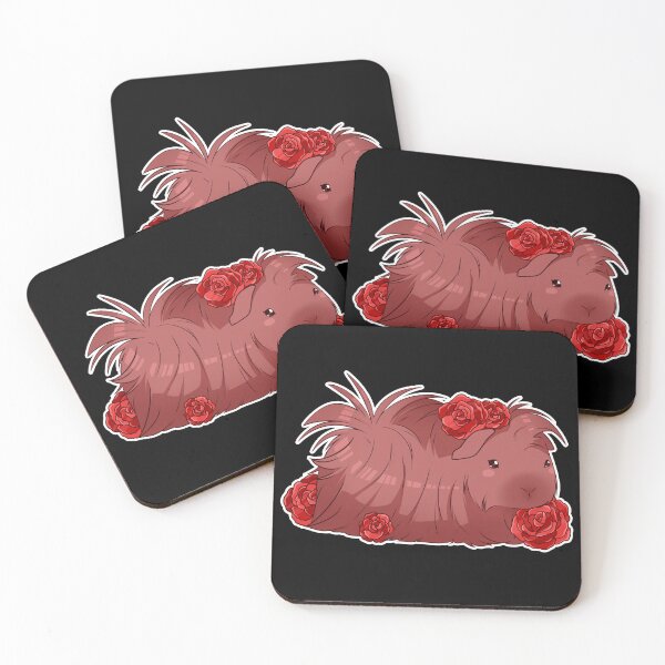 Item preview, Red Rose Guinea Pig | Rainbow Collection designed and sold by ChisakiMing.