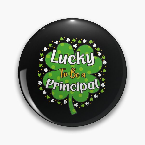 Item preview, Lucky To Be A Principal Shamrock St Patricks Day Gift designed and sold by TeeDesignsStore.