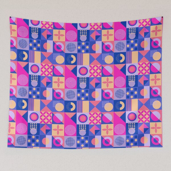 Item preview, 80s Vibes - Shapes Neo Geo Pattern designed and sold by Krysanthe.