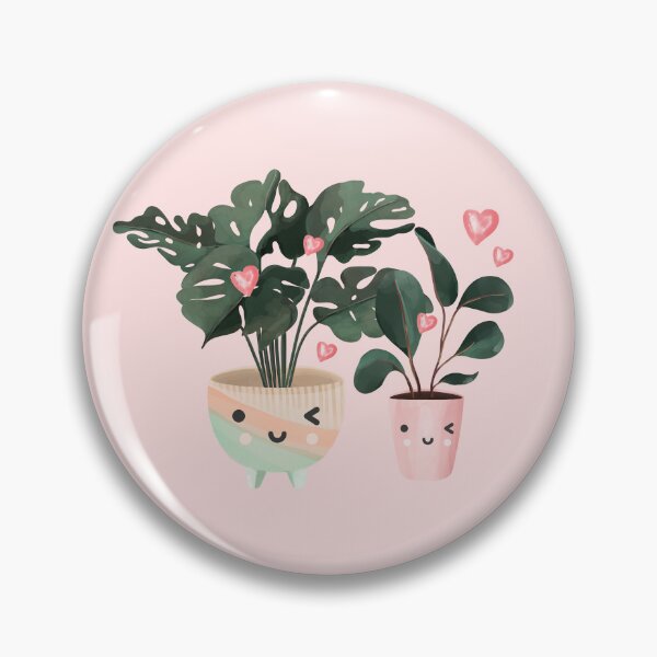Item preview,  Cute & Adorable Watercolor Kawaii  Potted Plants  designed and sold by Moodthology.