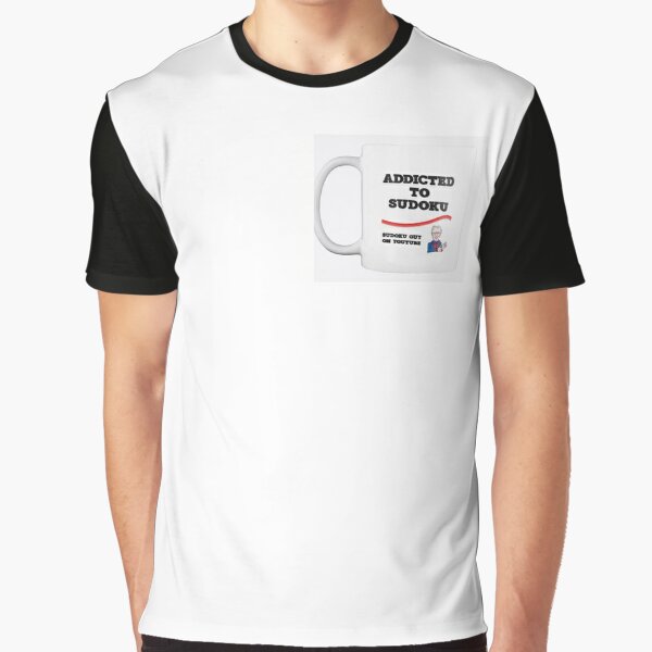 Sudoku Guy coffee cup Graphic T-Shirt