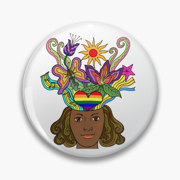 Item preview, Creative Beautiful Mind African Lesbian Woman designed and sold by Nalidsa Sukprasert.