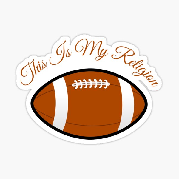 "Football Fan" Sticker by Giographix Redbubble